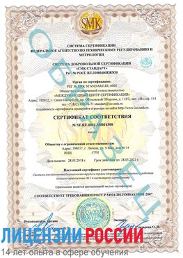 Образец сертификата соответствия Аэропорт "Домодедово" Сертификат OHSAS 18001